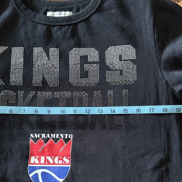 Black Kings Basketball Sweatshirt With Fleece Lining - Picture 5 of 7